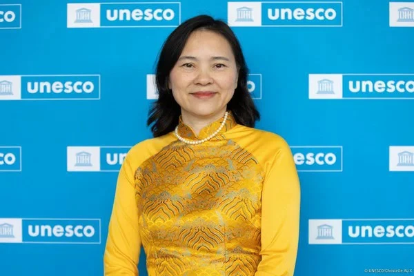 L'ambassadrice Nguyen Thi Vân Anh, cheffe de la Mission permanente du Vietnam auprès de l'UNESCO. Photo : VNA