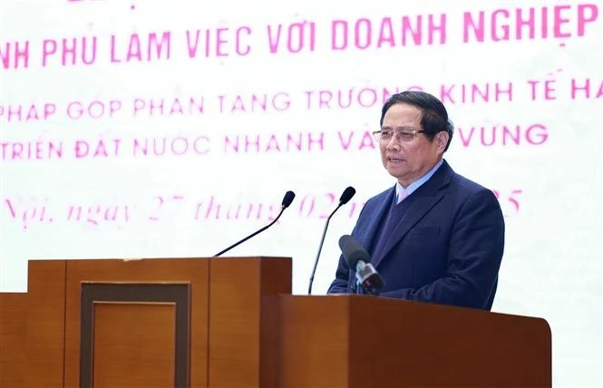 Le Premier ministre Pham Minh Chinh. Photo : VNA