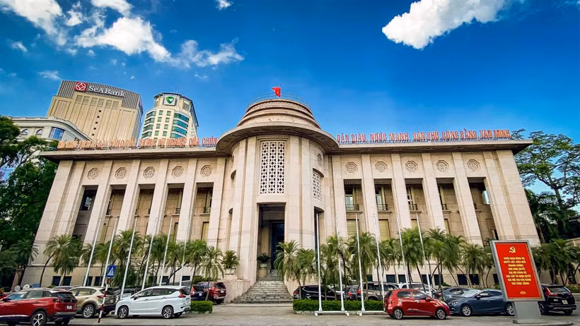 Le siège de la Banque d'État du Vietnam (Photo : VNA)