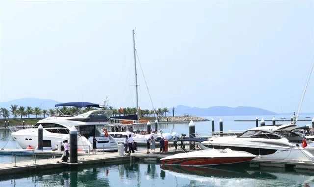 La première marina internationale dans la station balnéaire de Nha Trang, dans la province côtière du centre-sud de Khanh Hoa. Photo : VNA