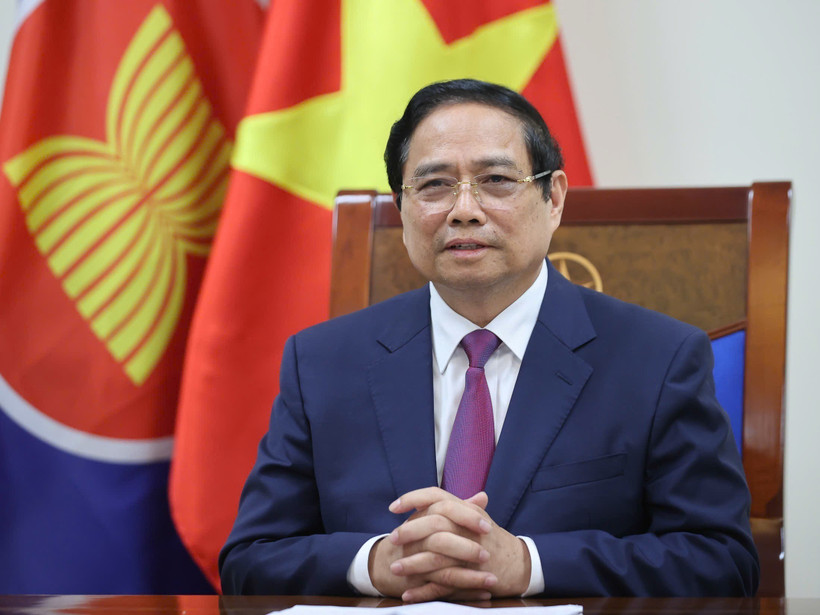 Le Premier ministre Pham Minh Chinh. Photo : VNA