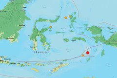 Séisme de magnitude 6,8 en Indonésie