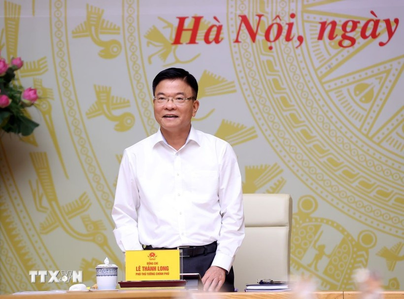 Le vice-Premier ministre Lê Thành Long. Photo : VNA