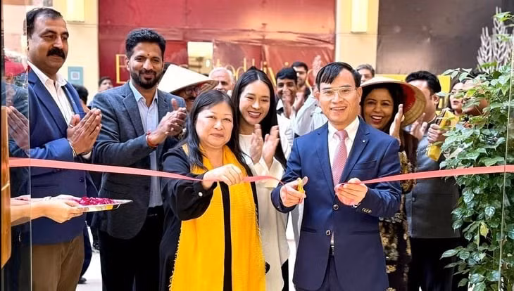 Three O’Clock confirme sa présence en Inde avec l'ouverture de trois cafés à Gurugram. Photo : VNA