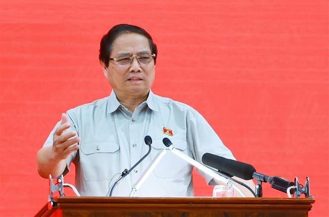 Le Premier ministre Pham Minh Chinh. Photo : VNA