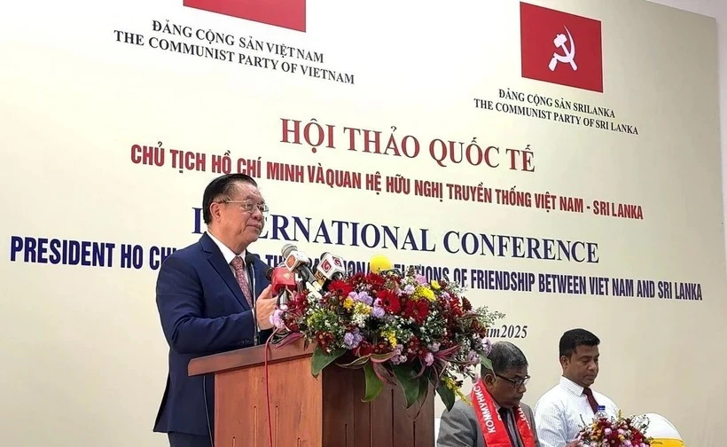 Nguyen Trong Nghia, membre du Bureau politique et président de la Commission pour l'information, l'éducation et la mobilisation de masse du Comité central du Parti. Photo . VNA