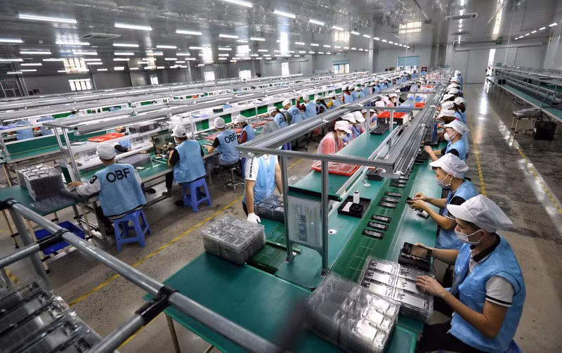 La production industrielle joue un rôle clé dans l’économie de la province de Bac Ninh. Photo : VNA