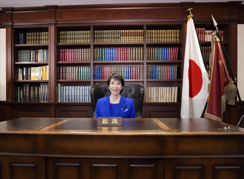 La présidente du Parti libéral-démocrate (PLD) du Japon Takaichi Sanae. Photo : VNA
