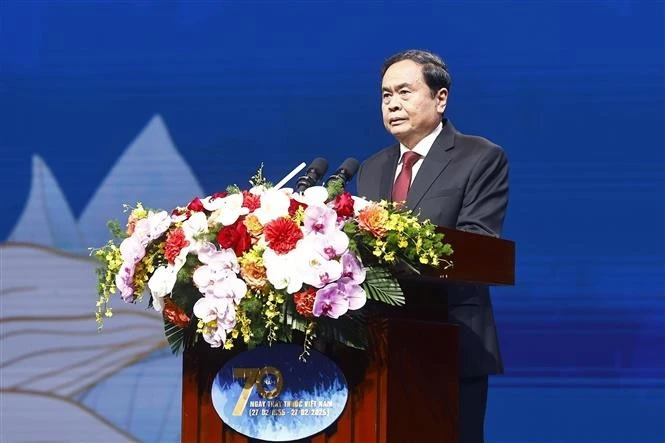 Le président de l’Assemblée nationale, Trân Thanh Mân. Photo : VNA