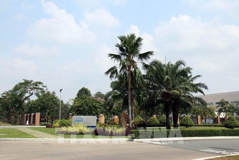 L'usine Inter dans le Parc technologique de Hô Chi Minh-Ville. Photo : VNA