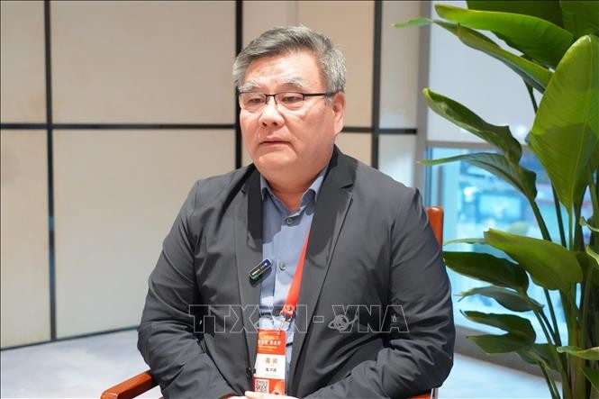 Le professeur Cui Hongjian de l’Institut d’études avancées sur la gouvernance régionale et mondiale de l’Université des langues étrangères de Pékin. Photo : VNA