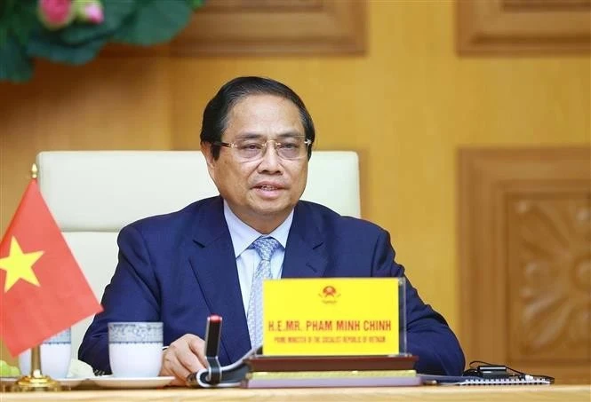 Le Premier ministre Pham Minh Chinh. Photo : VNA