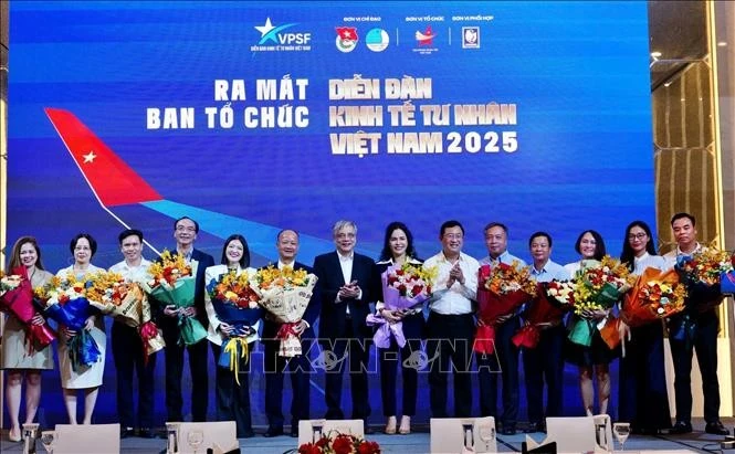 Le Comité d'organisation du Forum du secteur privé du Vietnam 2025 (VPSF 2025). Photo : VNA