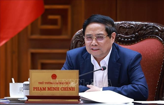 Le Premier ministre Pham Minh Chinh. Photo : VNA