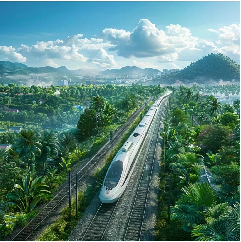 L'expansion du réseau ferroviaire thaïlandais, d'un coût de 300 milliards de bahts en 2025 : une nouvelle ère de connectivité. (Photo : thai.news/news)