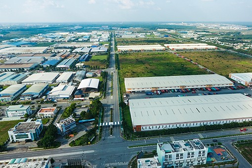 La zone informatique centralisée de Bình Dương est située dans le complexe industriel, tertiaire et urbain de Bình Dương. Photo baobinhduong.vn