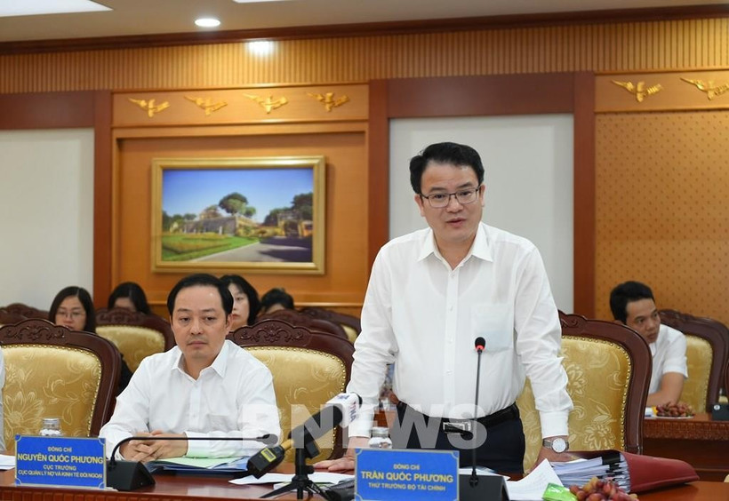 Le vice-ministre des Finances, Trân Quôc Phuong. Photo : VNA
