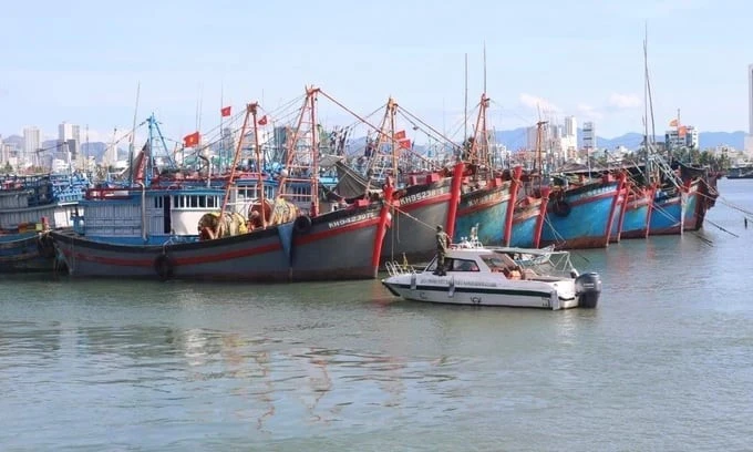 La province de Khanh Hoa surveille de près sa flotte de pêche. (Photo : nongnghiepmoitruong.vn)