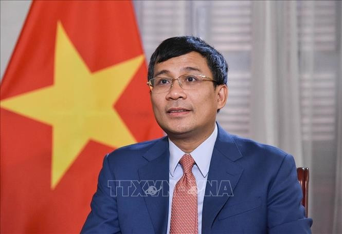 Le vice-ministre permanent des Affaires étrangères du Vietnam, Nguyen Minh Vu. Photo : VNA
