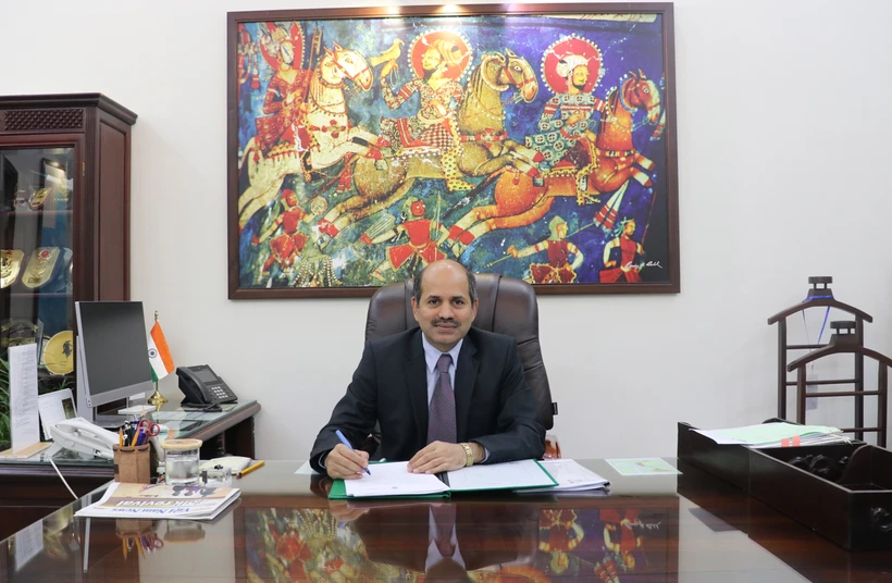 L'ambassadeur de l'Inde au Vietnam, Sandeep Arya (Photo : Ambassade de l'Inde au Vietnam)