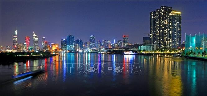 Un coin de Hô Chi Minh-Ville. Photo : VNA