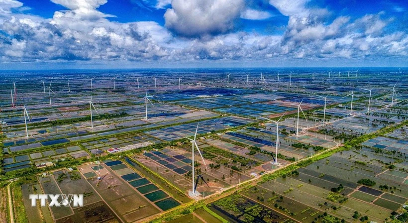 D'ici 2045, le Vietnam développera au moins 1.160 MW d'énergie propre pour remplacer l'électricité au charbon. Photo : VNA