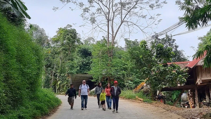 Le tourisme communautaire contribue à la réduction durable de la pauvreté à Thanh Hoa. Photo : VNA