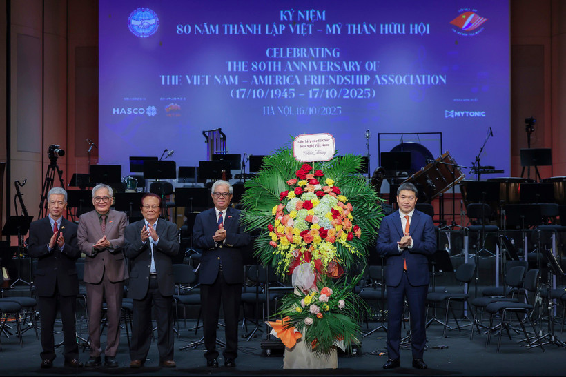 Célébration du 80e anniversaire de la fondation de l’Association d’amitié Vietnam–États-Unis à Hanoi. Photo : VNA