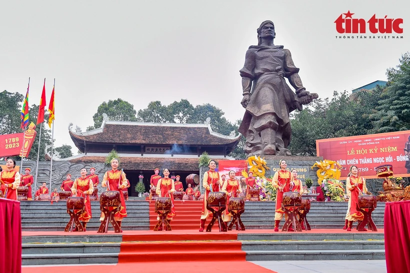 Le 236e anniversaire de la victoire de Ngoc Hoi-Dong Da sera célébré début février. Photo : VNA