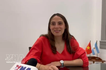 La docteure en relations internationales Nadia Radulovich. Photo : VNA