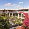Vue en perspective du terminal 2 de l'aéroport international de Phu Quoc. Photo : PV/Vietnam+