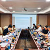 Lors de la séance de travail. Photo : JICA