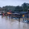 Inondations à Hat Yai, dans la province de Songkhla, en Thaïlande, après de fortes pluies. Photo: Xinhua/VNA