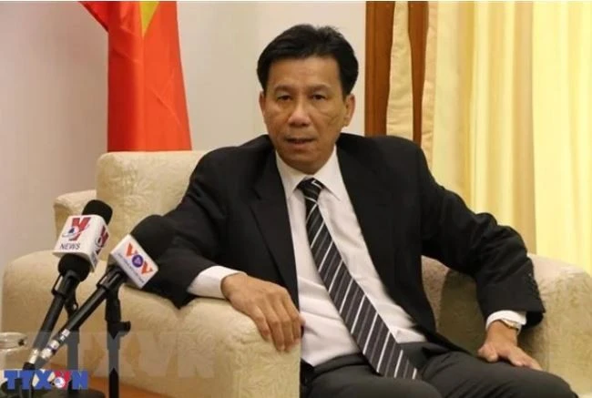 L'ambassadeur du Vietnam en Indonésie, Ta Van Thông. Photo: VNA