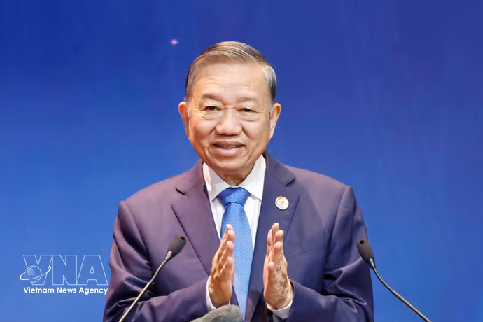 Le secrétaire général du Parti communiste du Vietnam (PCV) et président de la République, Tô Lâm. Photo : VNA