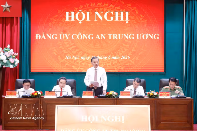 Le secrétaire général du Parti communiste du Vietnam et président de la République, Tô Lâm. Photo : VNA