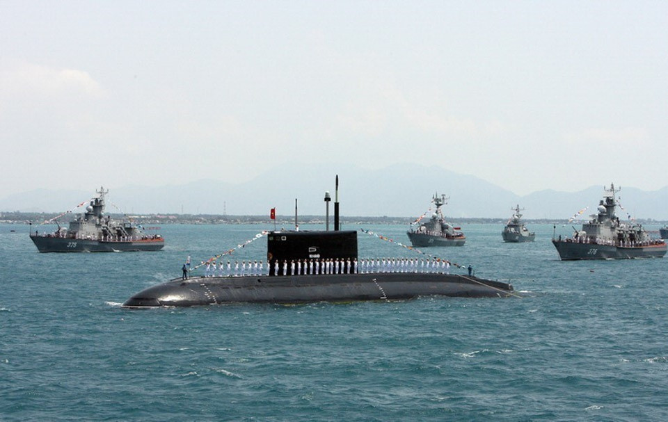 La Marine populaire du Vietnam compte cinq forces : forces de surface ; forces sous-marines ; forces aéronavales ; forces côtières de missiles et d'artillerie ; forces spéciales ; forces de logistique, d'ingénierie et de recherche scientifique et technique militaire. Photo: VNA