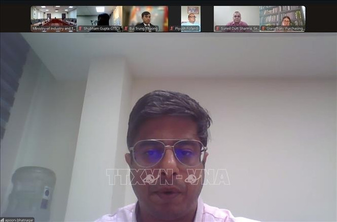 Le directeur adjoint de la Fédération des Chambres de commerce et d’industrie de l’Inde, Apoorv Bhatnagar. Photo: VNA inde-1.jpg