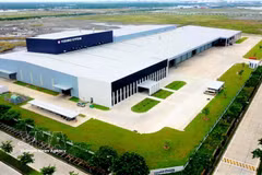 Une entreprise japonaise ayant réalisé un investissement direct étranger dans le parc industriel intensif de Phu My 3. Photo : VNA