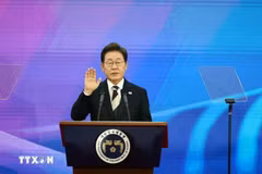 Lee Jae-myung, nouveau président de la République de Corée. Photo : Xinhua/VNA
