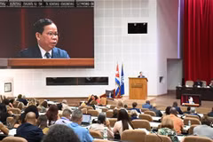 Le général de division Ta Quang Khai, procureur général adjoint du Parquet populaire suprême, chef du Parquet militaire central du Vietnam. Photo: VNA