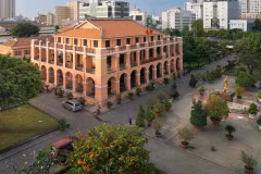 Quai de Nha Rong – lieu de départ du jeune Nguyen Tat Thanh, parti à la recherche d'un moyen de sauver son pays. Photo : Département du tourisme de Hô Chi Minh-Ville.