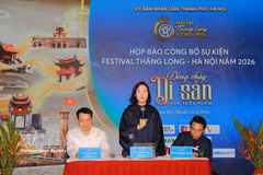 Lors de la conférence de presse tenue le 20 août dans la capitale présentant 2e édition du Festival Thang Long – Hanoï 2026, placée sous le thème "Heritage Low". Photo : VNA