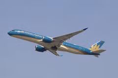 Un avion de Vietnam Airlines. Photo: Vietnam+