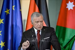 Le roi Abdallah II Ibn Al Hussein du Royaume hachémite de Jordanie. Photo: VNA