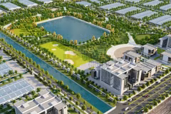 Vue en perspective du parc industriel Prodezi Long An. Photo : https://tapchikinhtetaichinh.vn/