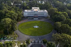 Le site historique du Palais de l'Indépendance, témoin de la Victoire du 30 avril 1975. Photo : VNA