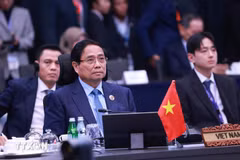 Le PM Pham Minh Chinh au 28e Sommet ASEAN+3. Photo : VNA