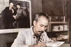 Le Président Ho Chi Minh. Photo d'archives