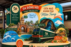 Les Chemins de fer vietnamiens inaugurent le train touristique Hue - Phong Nha. Photo : hanoimoi.vn